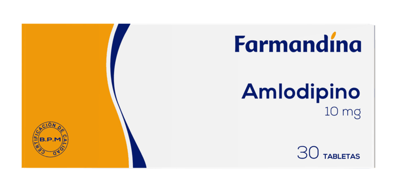 AMLODIPINO TABLETAS 10 MG X 30