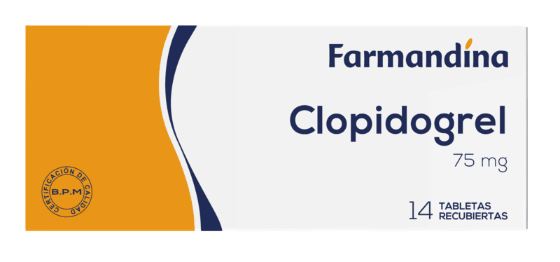 CLOPIDOGREL TABLETAS 75 MG X 14